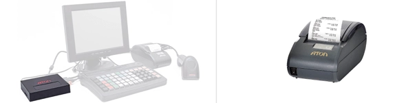 POS-компьютер АТОЛ HUB-19 с xPOS АТОЛ 30Ф.