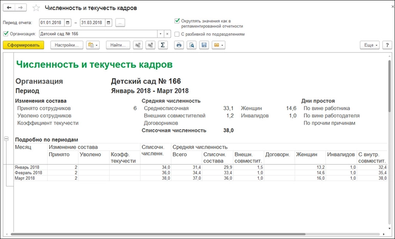 Формирование статистической формы № ЗП-образование в программе «1С:Зарплата и кадры государственного учреждения 8» (редакция 3)